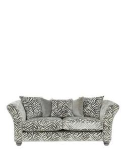 Luxe Collection - Velvetine 2-Seater Fabric Sofa